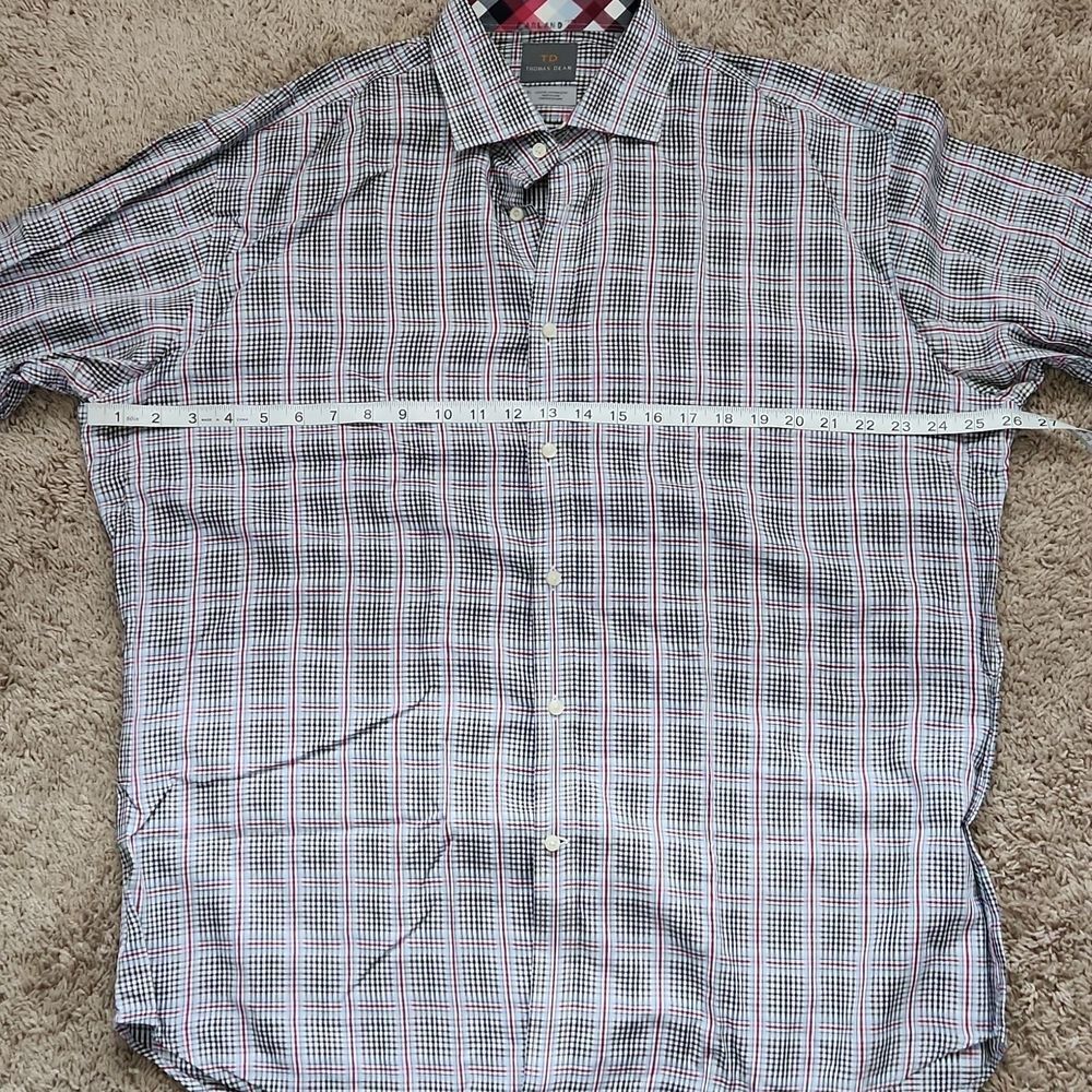 Thomas Dean check button up - Picture 7 of 9